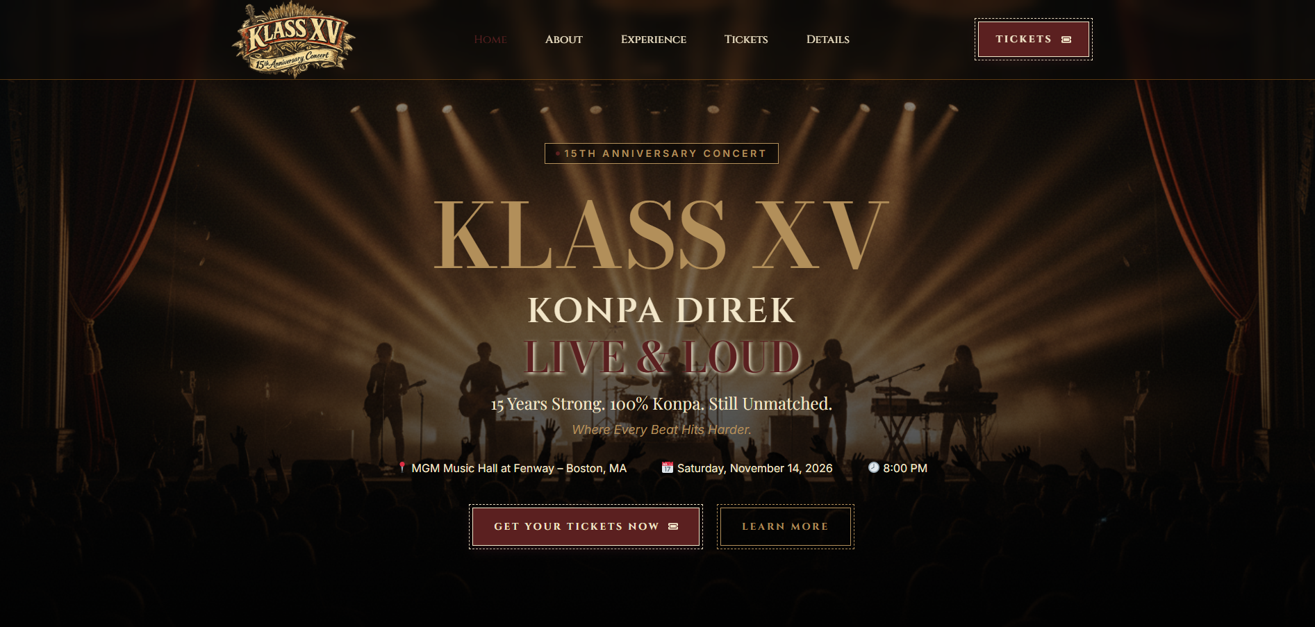 KLASS XV – Konpa Direk Live & Loud